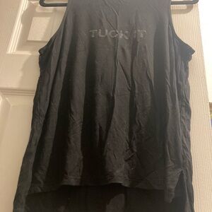 Noli Black “Tuck It” Tank